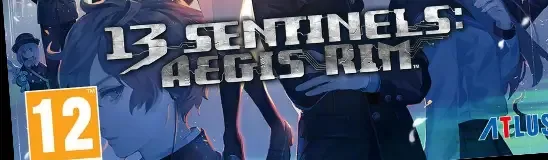13 Sentinels: Aegis Rim, the PEGI square on its front