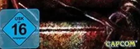 Resident Evil: Revelations 2, the USK square on its front