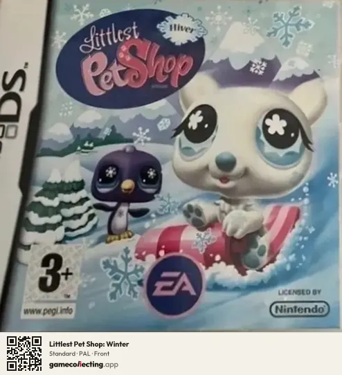 Littlest Pet Shop: Winter Nintendo DS, PAL box front