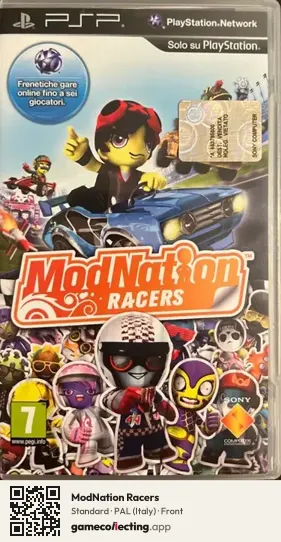 ModNation Racers PlayStation Portable, Italy box front