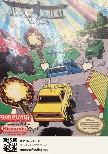 R.C. Pro-Am II Nintendo Entertainment System, NTSC box front