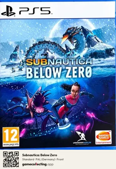 Subnautica: Below Zero PlayStation 5, Germany box front