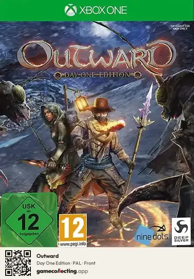 Outward Xbox One, PAL box front