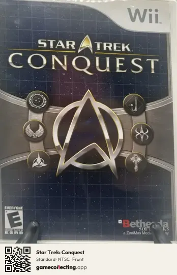 Star Trek: Conquest Nintendo Wii, NTSC box front