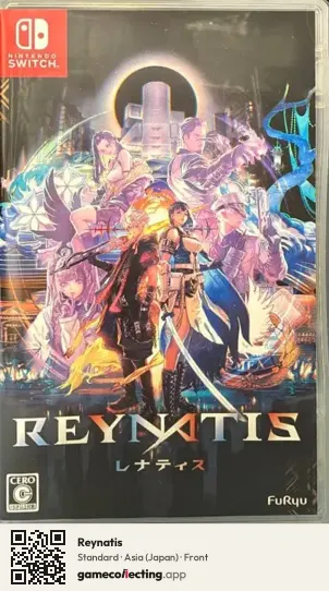 Reynatis Nintendo Switch, Asia box front