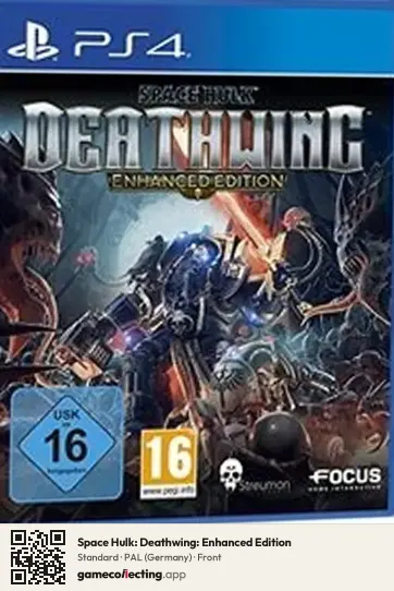 Space Hulk: Deathwing: Enhanced Edition PlayStation 4, Germany box front