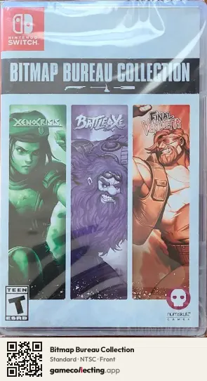 Bitmap Bureau Collection Nintendo Switch, NTSC box front