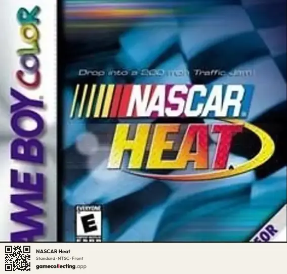 NASCAR Heat Game Boy Color, NTSC box front