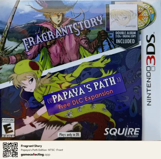 Fragrant Story Nintendo 3DS, NTSC box front
