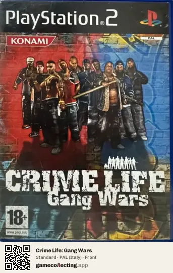 Crime Life: Gang Wars PlayStation 2, Italy box front