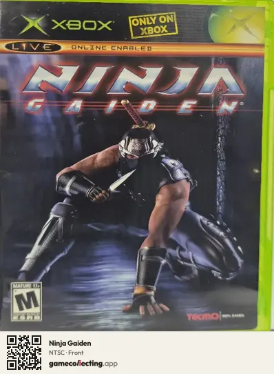 Ninja Gaiden Xbox, NTSC box front