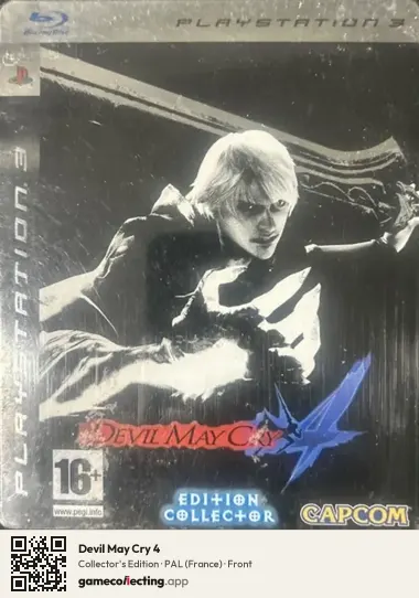 Devil May Cry 4 PlayStation 3, France box front