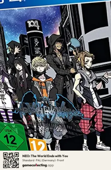 NEO: The World Ends with You PlayStation 4, Germany box front