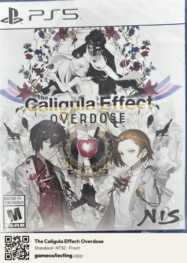 The Caligula Effect: Overdose PlayStation 5, NTSC box front