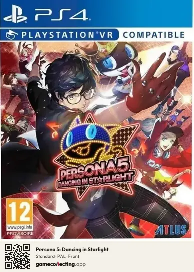 Persona 5: Dancing in Starlight PlayStation 4, PAL box front