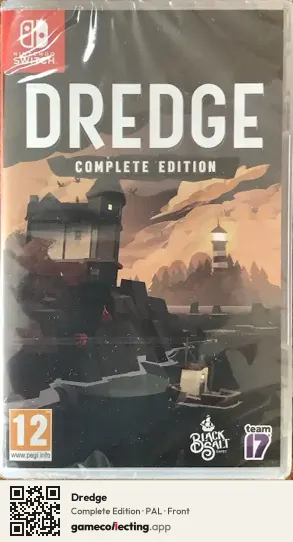 Dredge Nintendo Switch, PAL box front