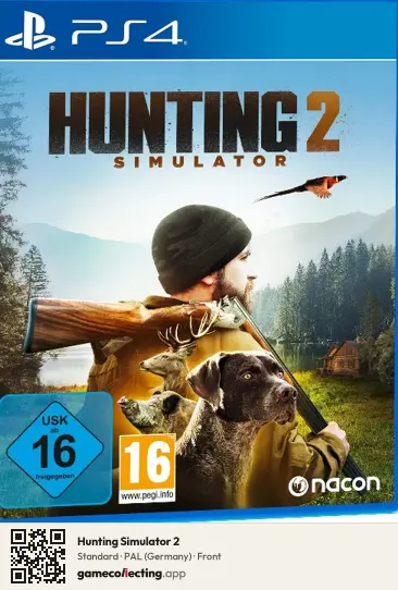 Hunting Simulator 2 PlayStation 4, Germany box front