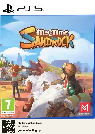 My Time at Sandrock PlayStation 5, PAL box front
