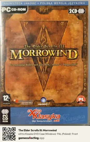 The Elder Scrolls III: Morrowind Computer, Poland box front