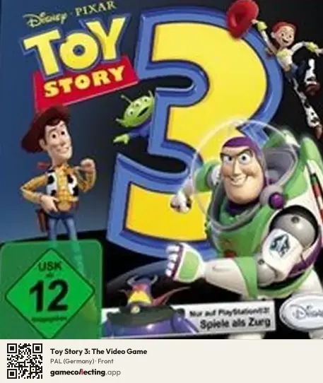 Toy Story 3: The Video Game PlayStation 3, Germany box front