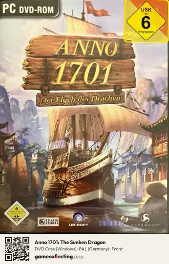 Anno 1701: The Sunken Dragon Computer, Germany box front