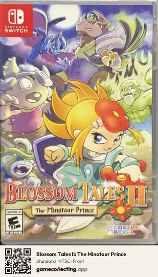 Blossom Tales II: The Minotaur Prince Nintendo Switch, NTSC box front