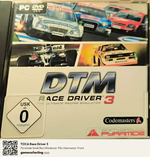 TOCA Race Driver 3 Computer, Germany box front