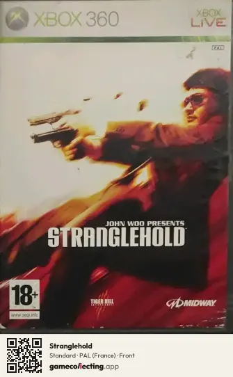 Stranglehold Xbox 360, France box front