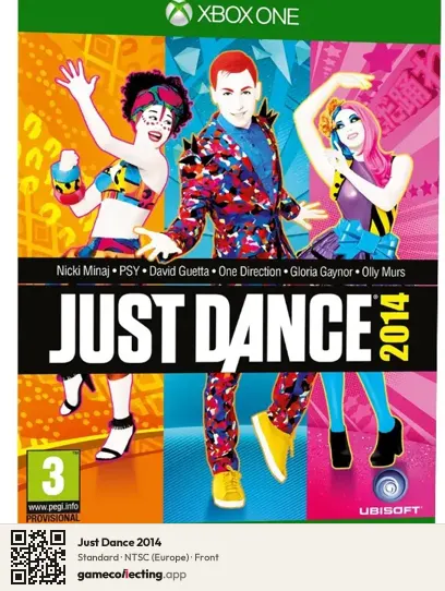 Just Dance 2014 Xbox One, Europe box front
