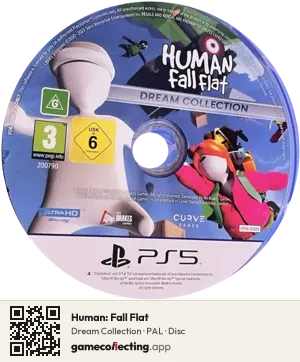 Human: Fall Flat PlayStation 5, PAL disc