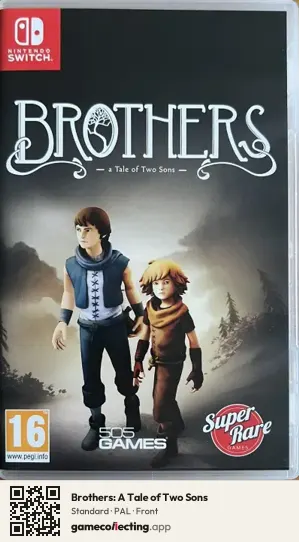 Brothers: A Tale of Two Sons Nintendo Switch, PAL box front