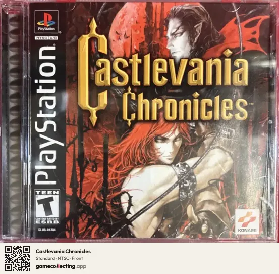 Castlevania Chronicles PlayStation, NTSC box front