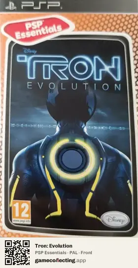 Tron: Evolution PlayStation Portable, PAL box front