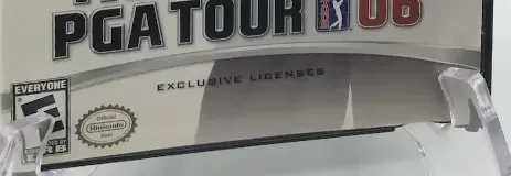 Tiger Woods PGA Tour 06, the ESRB box on its front