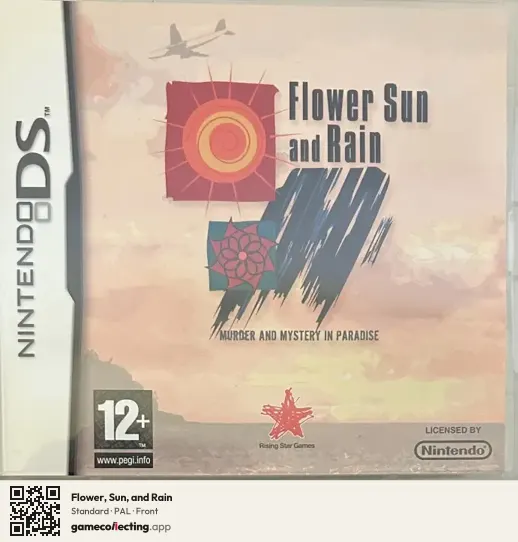 Flower, Sun, and Rain Nintendo DS, PAL box front
