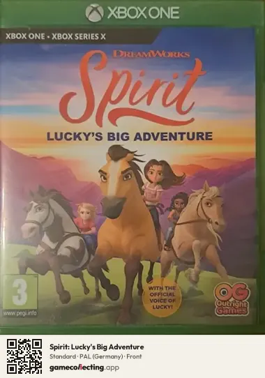 Spirit: Lucky's Big Adventure Xbox One, Germany box front