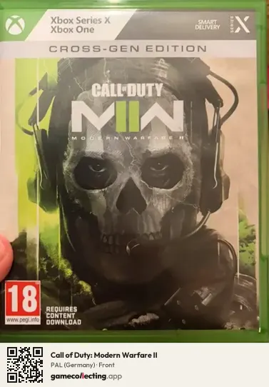 Call of Duty: Modern Warfare II Xbox One, Germany box front