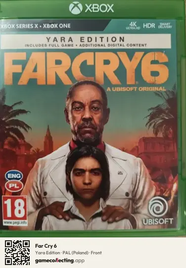 Far Cry 6 Xbox Series X, Poland box front