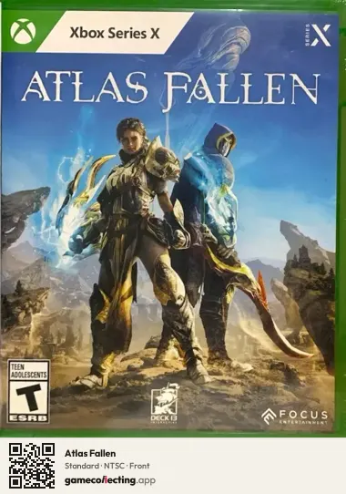 Atlas Fallen Xbox Series X, NTSC box front