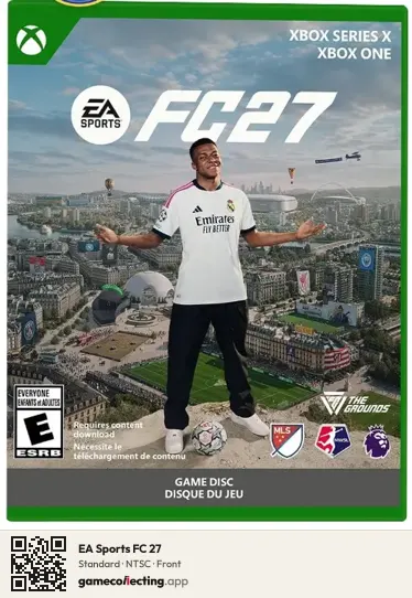 EA Sports FC 27 Xbox Series X, NTSC box front