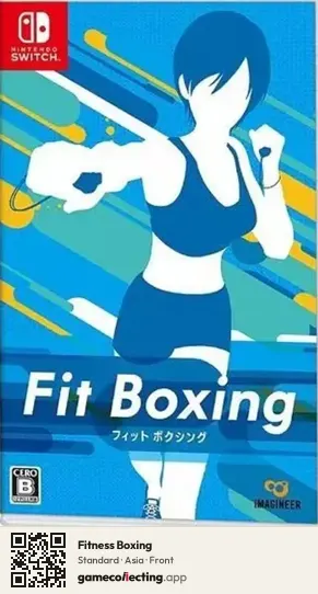 Fitness Boxing Nintendo Switch, Asia box front