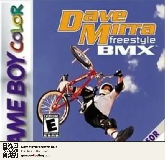 Dave Mirra Freestyle BMX Game Boy Color, NTSC box front