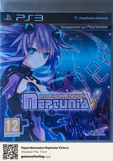 Hyperdimension Neptunia Victory PlayStation 3, PAL box front