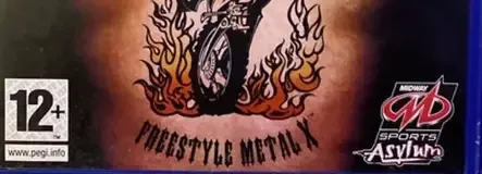 Freestyle MetalX, the PEGI square on its front