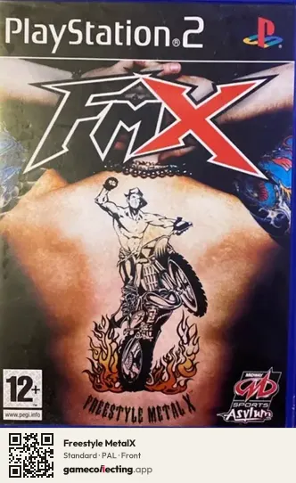Freestyle MetalX PlayStation 2, PAL box front