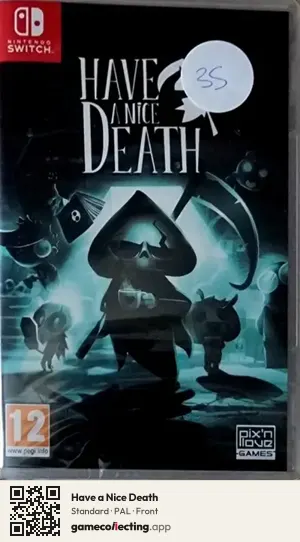 Have a Nice Death Nintendo Switch, PAL box front