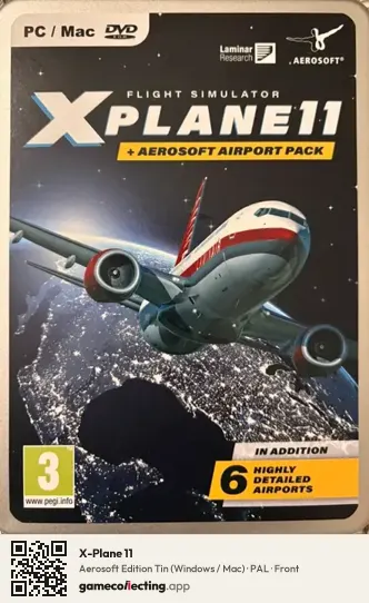 X-Plane 11 Computer, PAL box front