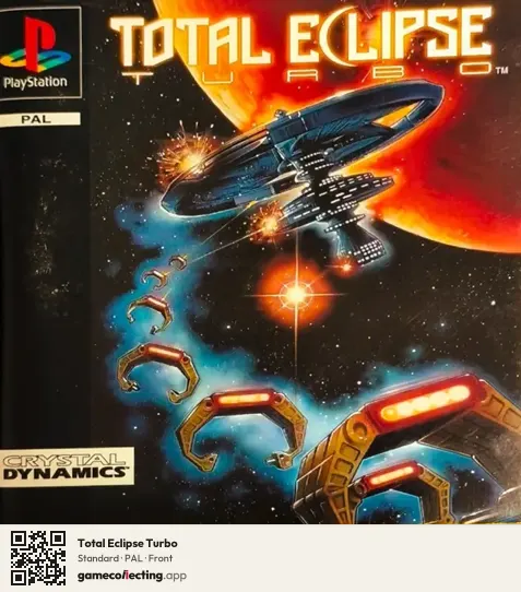 Total Eclipse Turbo PlayStation, PAL box front