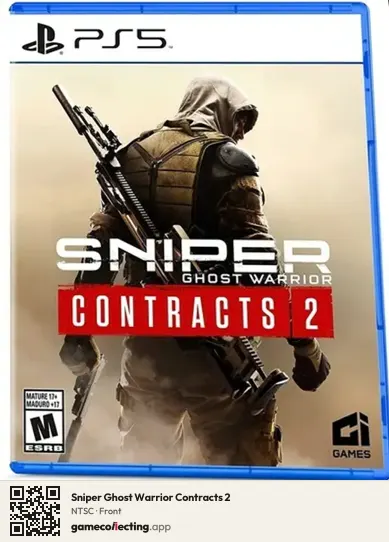 Sniper Ghost Warrior Contracts 2 PlayStation 5, NTSC box front