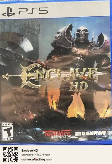 Enclave HD PlayStation 5, NTSC box front